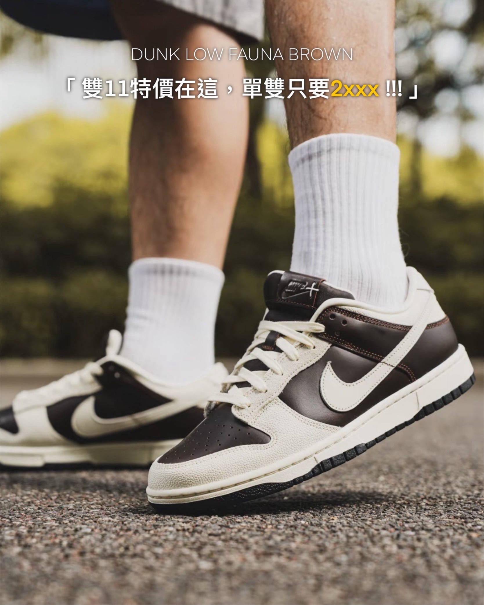 #預購 NIKE DUNK LOW RETRO 低筒 復古鞋 IH7333-200 棕色