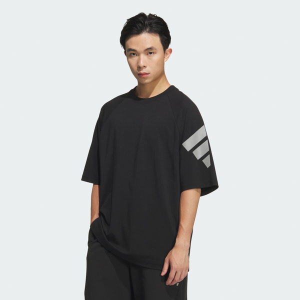 Adidas 愛迪達 Fustl M Tee Ss3 KH1485 男 T恤 運動上衣 休閒短袖 黑 亞版