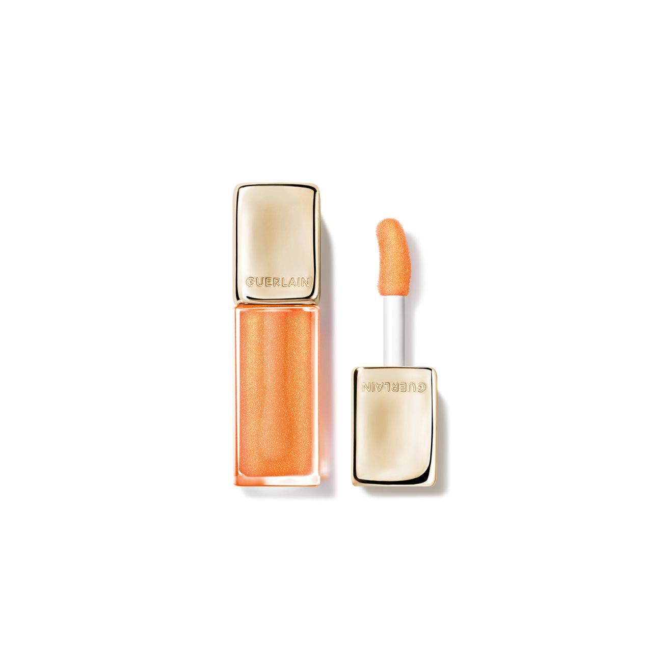 GUERLAIN 限量版KissKiss親親蜜漾潤唇油- Sparkling Peach 389