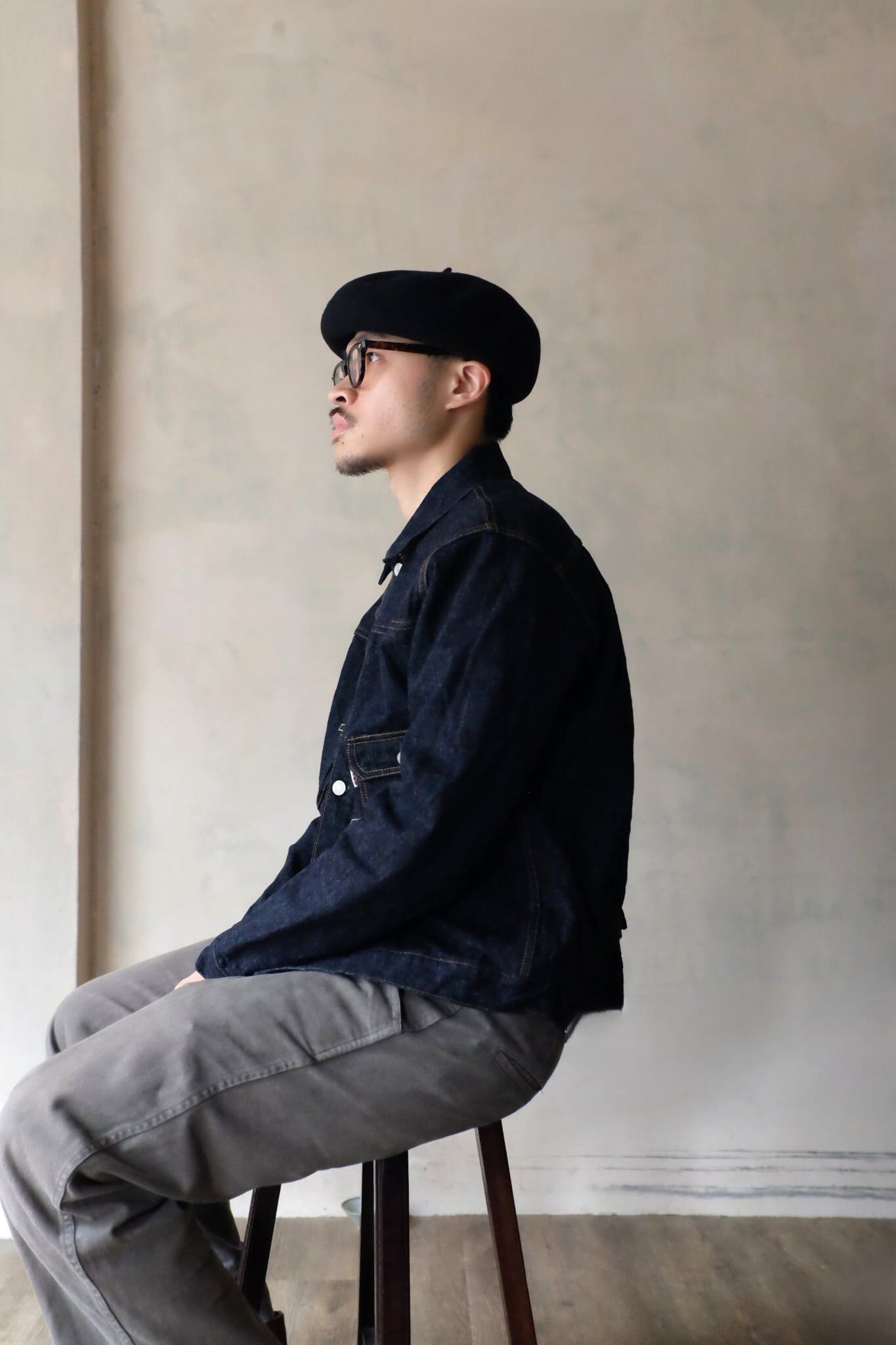 Wool  beret 貝蕾帽 / Black