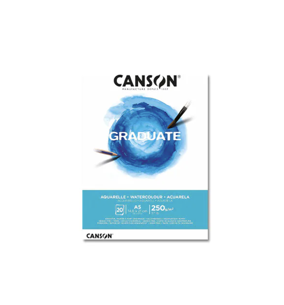 康頌 CANSON | Graduate系列 水彩本