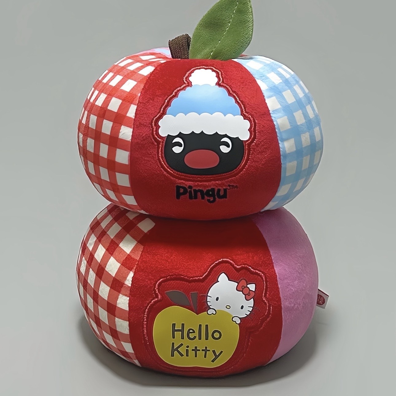 馬克圖布 x HELLO KITTY/PINGU 蘋果 毛絨燈 送禮 裝飾 可愛 夜燈
