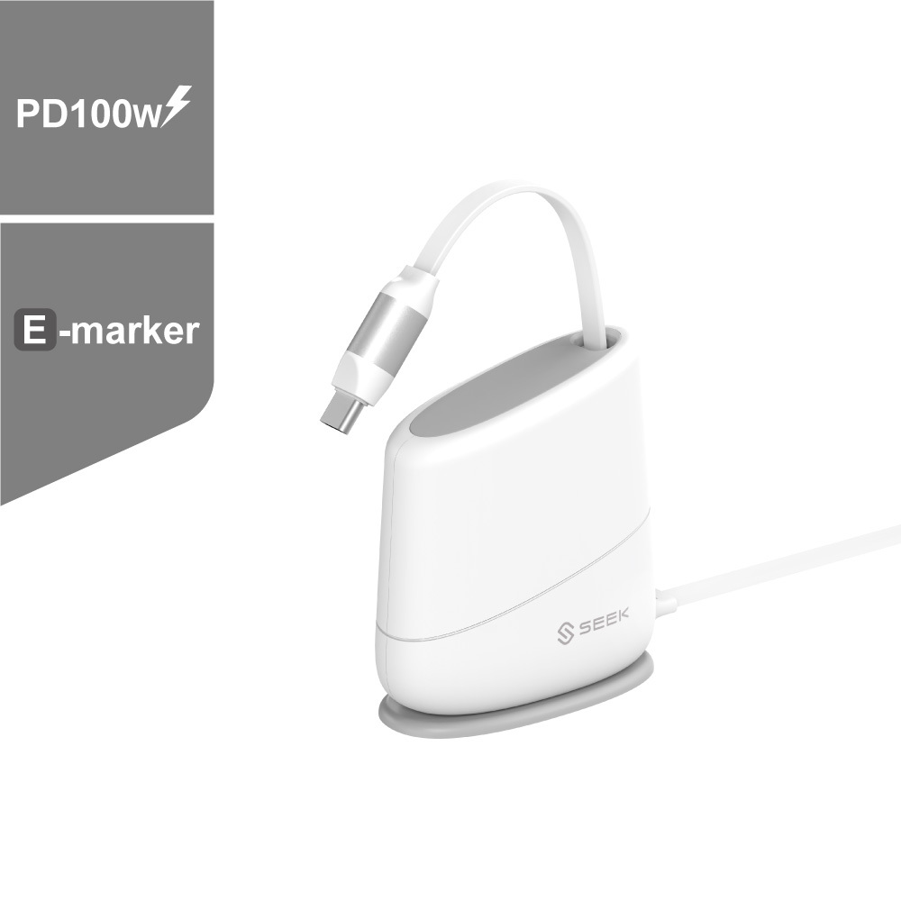 CB-CRC-51 100W C-to-C桌面伸縮充電線