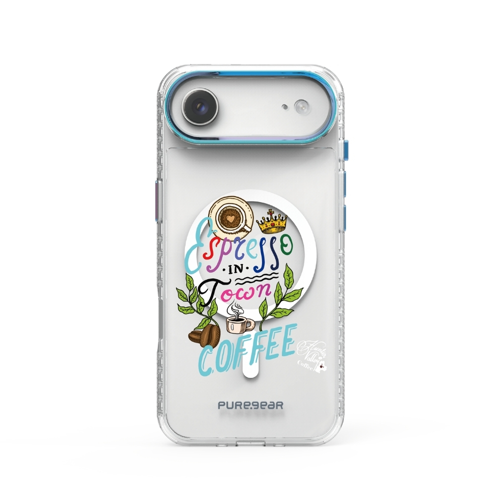 iPhone 冰鑽減壓防摔保護殼 / 濃縮時光(獵人谷咖啡)