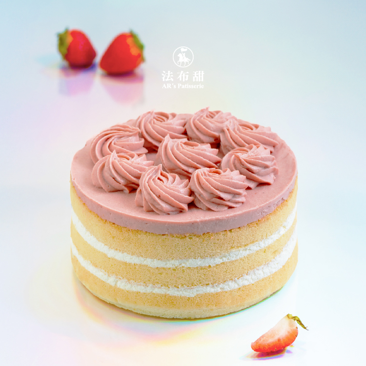 法布甜 哈囉！草莓小姐 6吋蛋糕