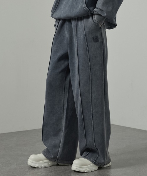 <🇯🇵Needles平替款🔥>日本 Alfred Alex 水洗 車線 做舊 復古 刺繡 長褲 棉褲 四色