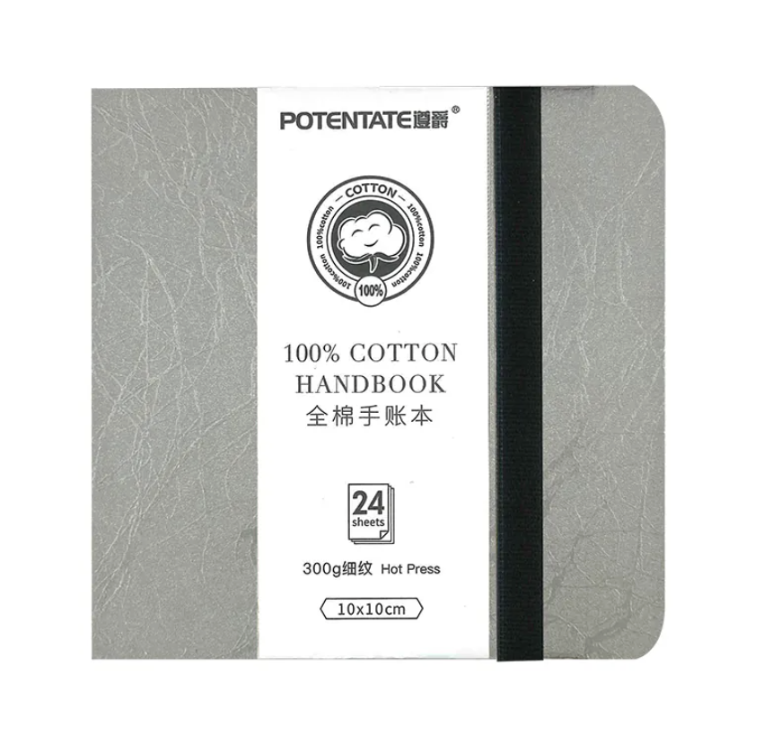 POTENTATE遵爵｜全棉手帳本 水彩 速寫