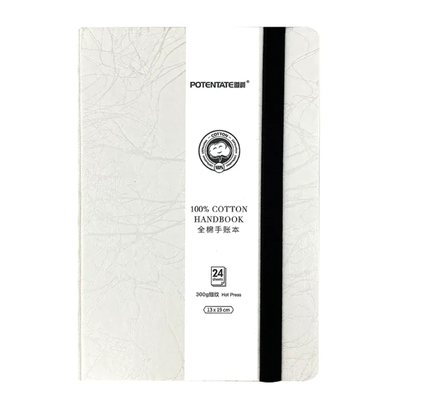 POTENTATE遵爵｜全棉手帳本 水彩 速寫