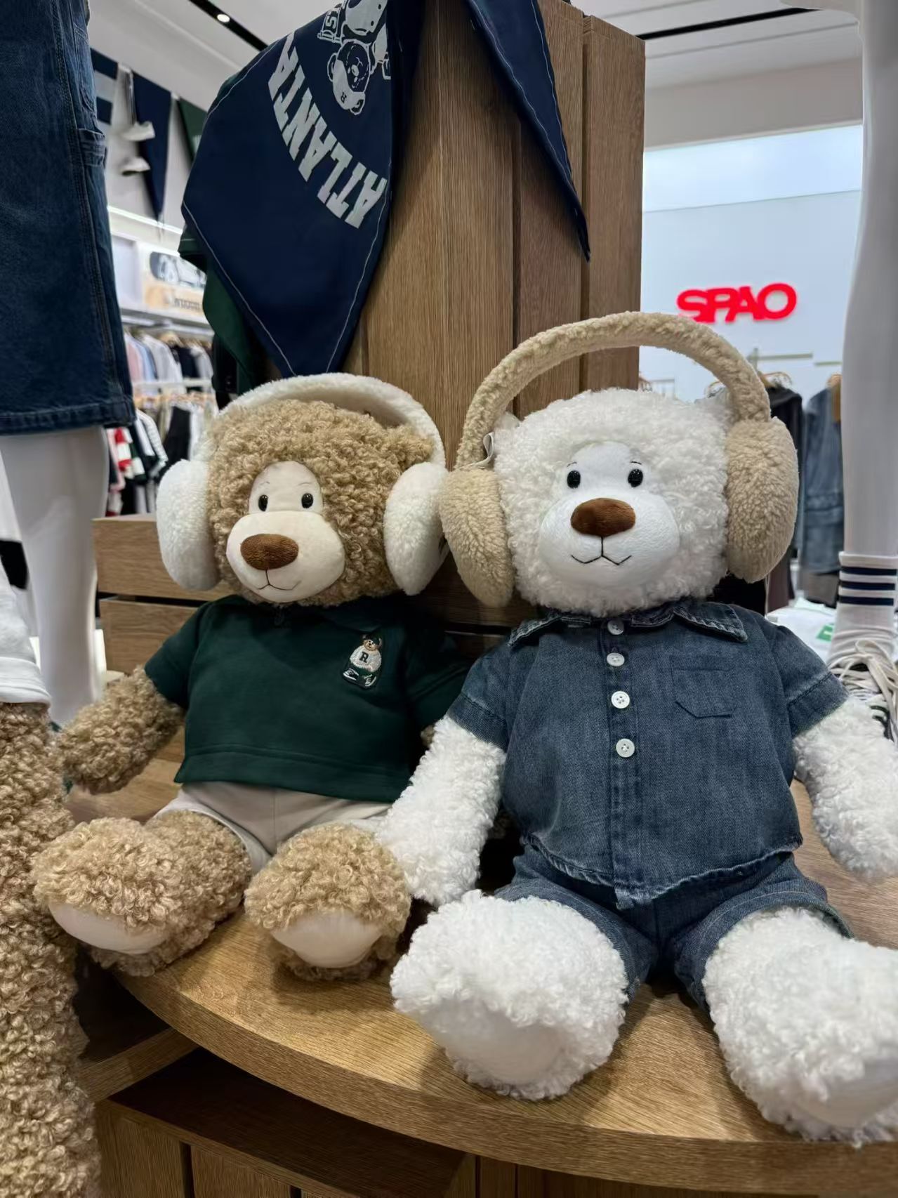 韓國代購 SPAO 羊羔毛耳罩