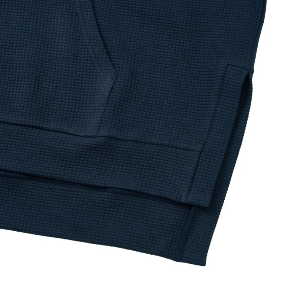 NCAA 帽T 深藍 泡芙 格紋 落肩 連帽T 中性 7455105180