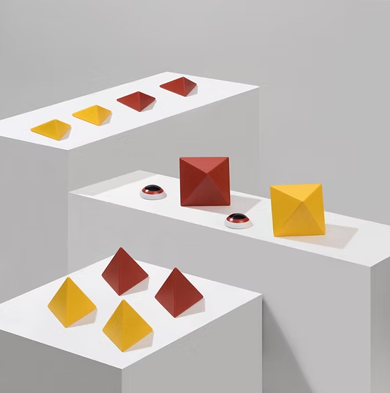 Trido 磁力積木 初階組 12PCS -  緋雲綺影(Sunrise)