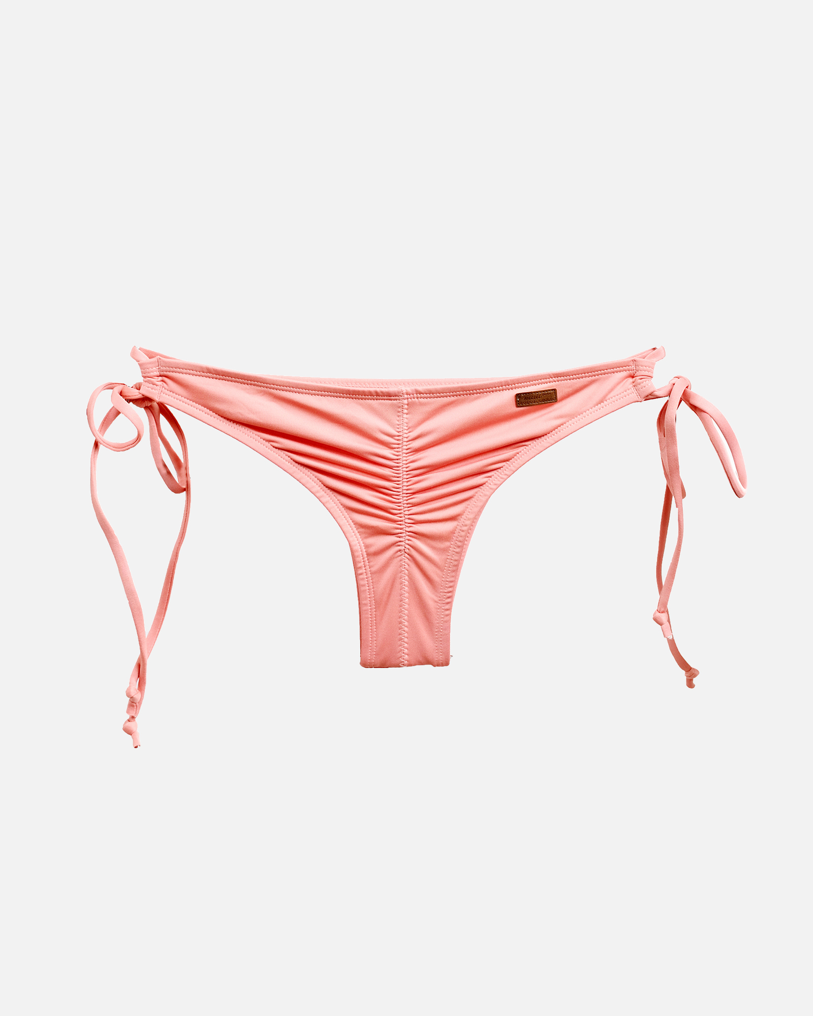 【蜜桃粉】​DET 大挖臀綁帶泳褲​​