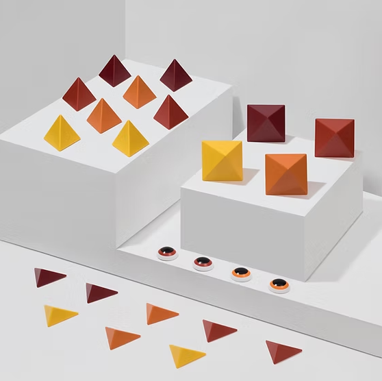 Trido 磁力積木 進階組 24PCS - 緋雲綺影(Sunrise)