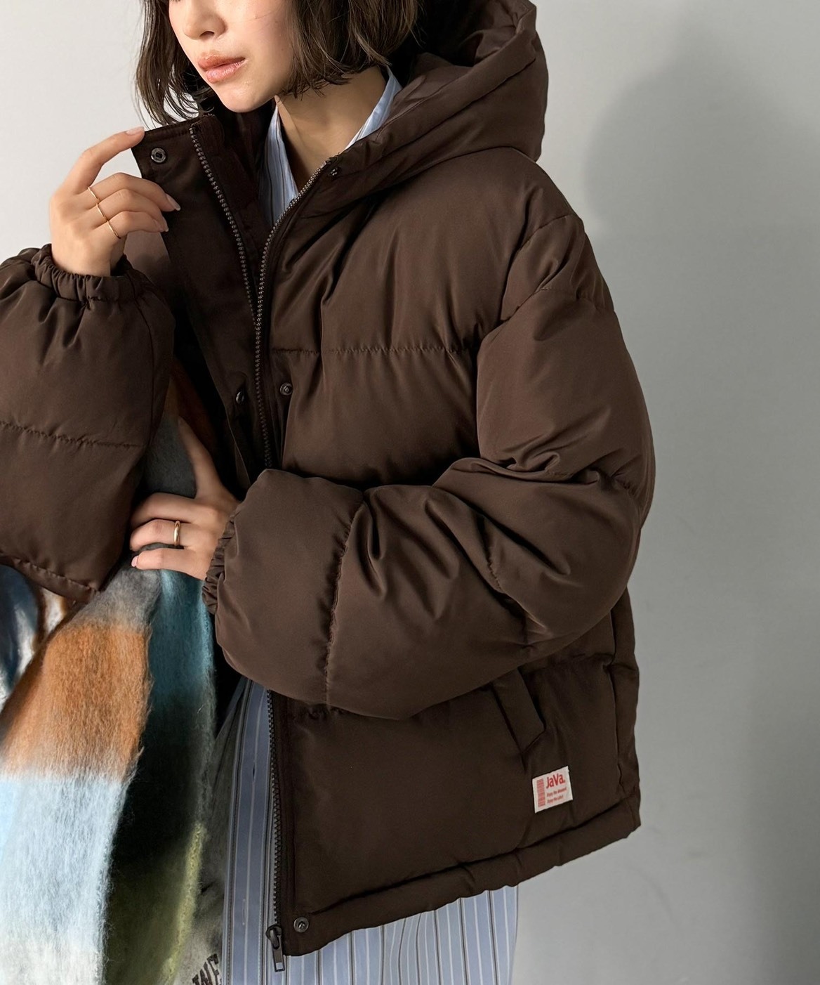 #預購 日本限定 Java 保暖短款連帽羽絨外套 四色