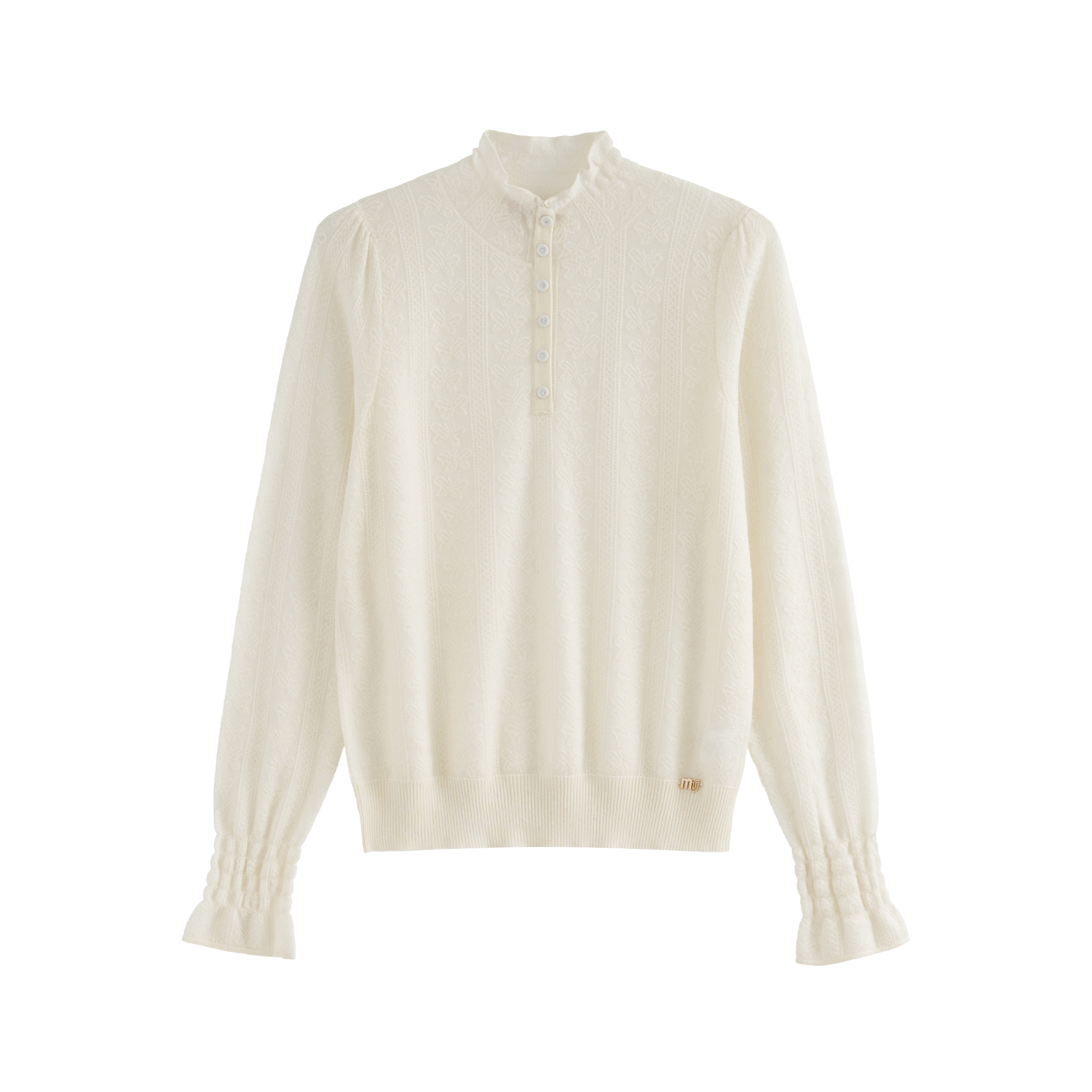 mi-tu 木耳邊針織衫