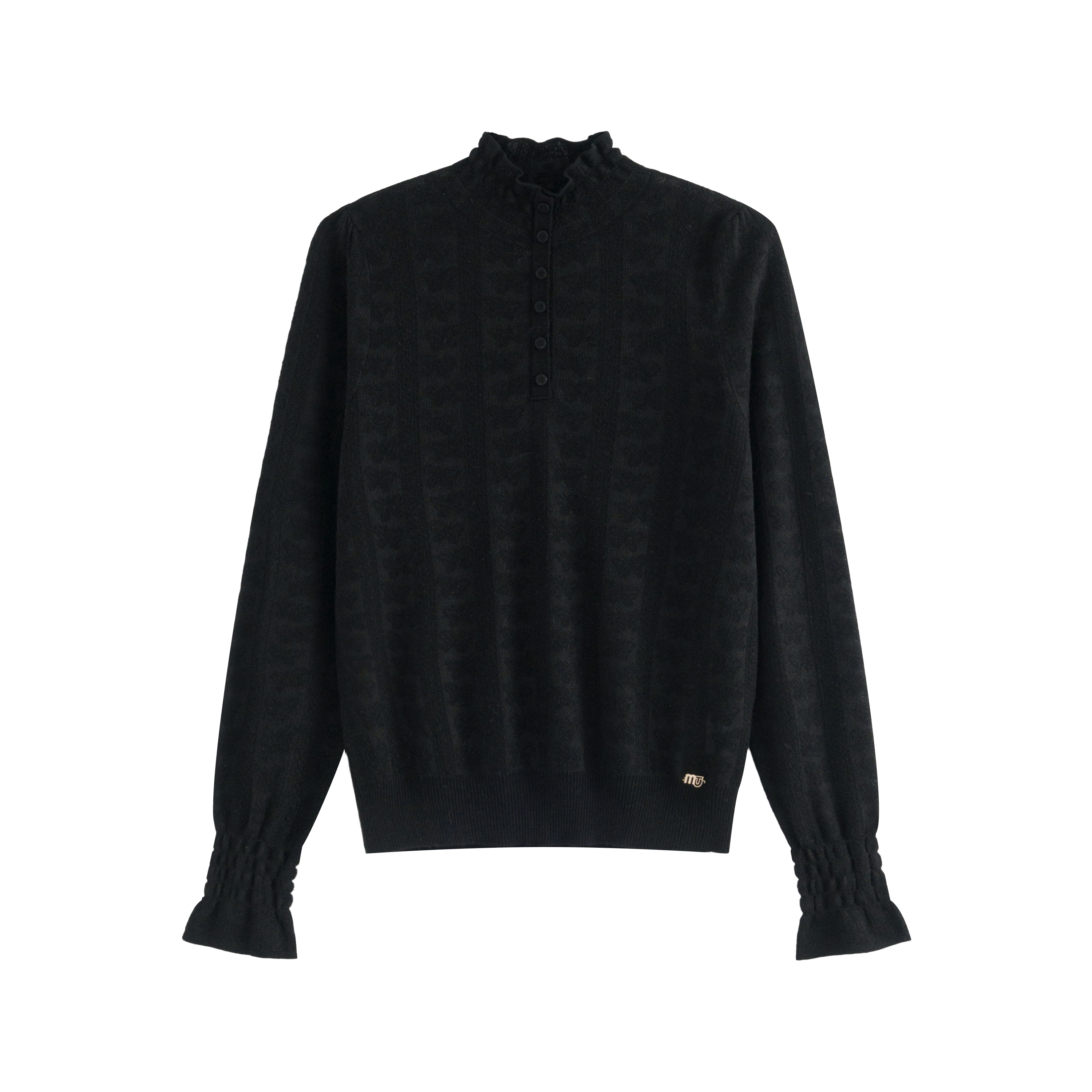 mi-tu 木耳邊針織衫