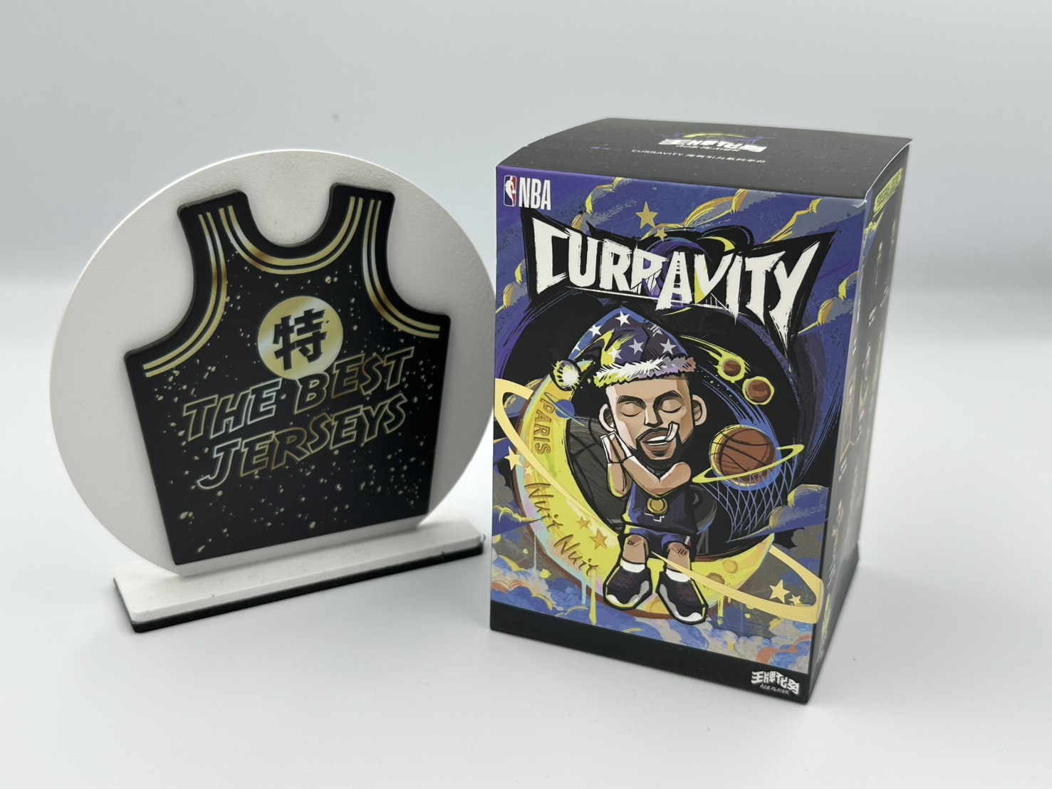 NBA公仔 Stephen Curry #30 勇士系列 AcePlayer 王牌化身公仔 庫有引力 Curry 個人盲盒系列