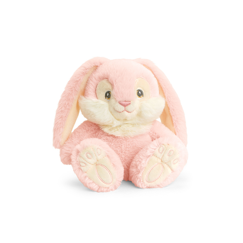 Keel Toys Keeleco Patchfoot Pink Rabbit 嫩粉長耳兔(15cm/22cm/30cm)