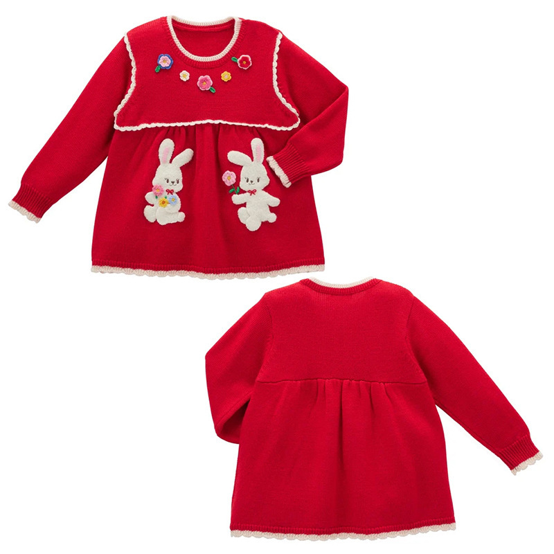 𝐌𝐢𝐤𝐢 𝐇𝐨𝐮𝐬𝐞 兔兔花朵毛衣