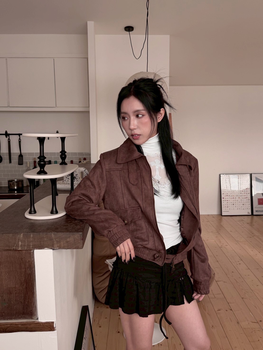 Pick me 🥨 美拉德麂皮 重磅機車外套