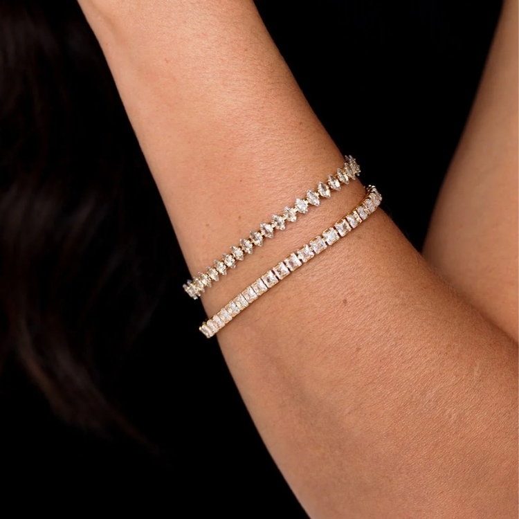 百搭水晶疊戴手環