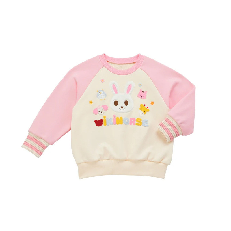 𝐌𝐢𝐤𝐢 𝐇𝐨𝐮𝐬𝐞 熊兔可愛拼色衛衣