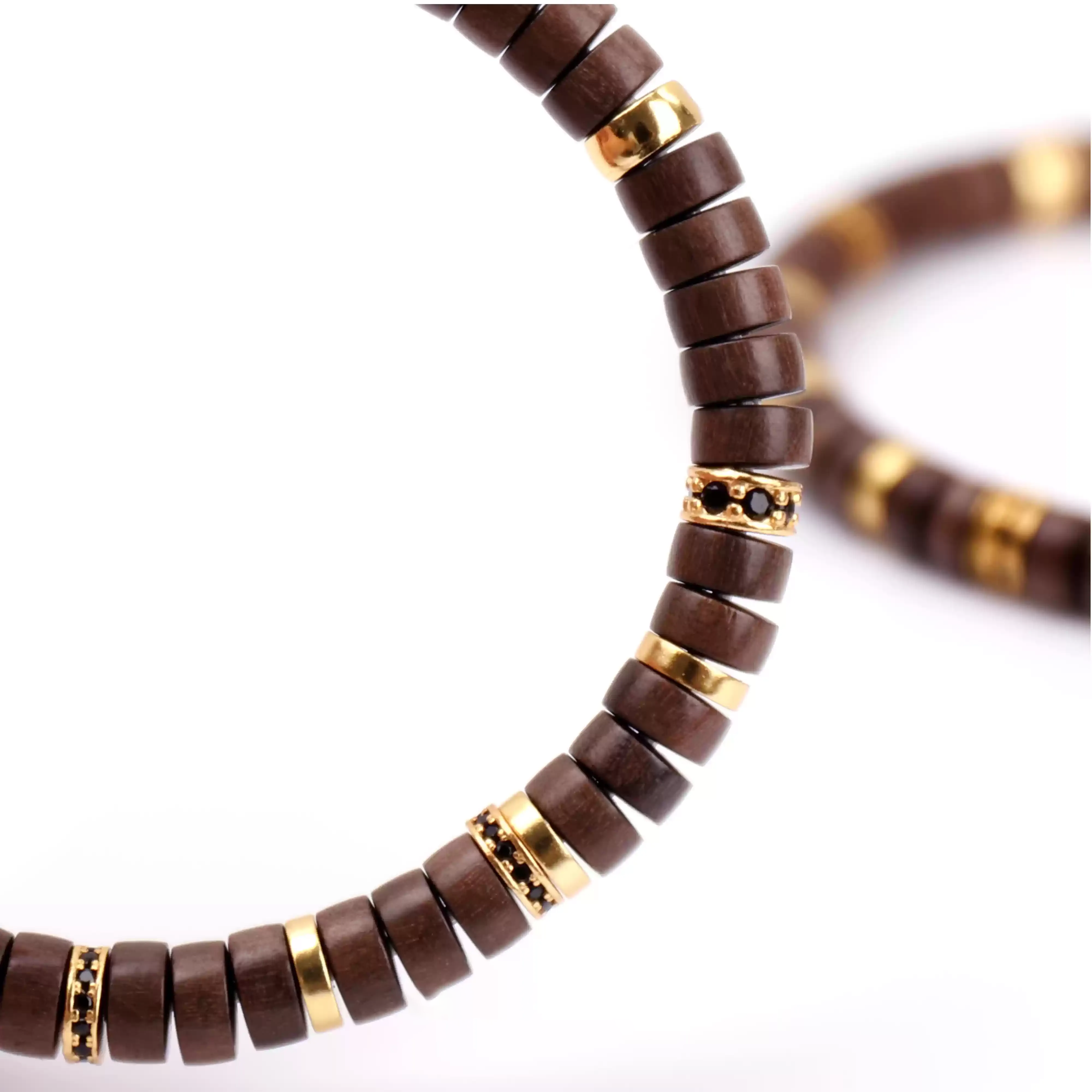 【寶石直切】黑肉陰沉老山譚木直切寶石等級水晶手鍊