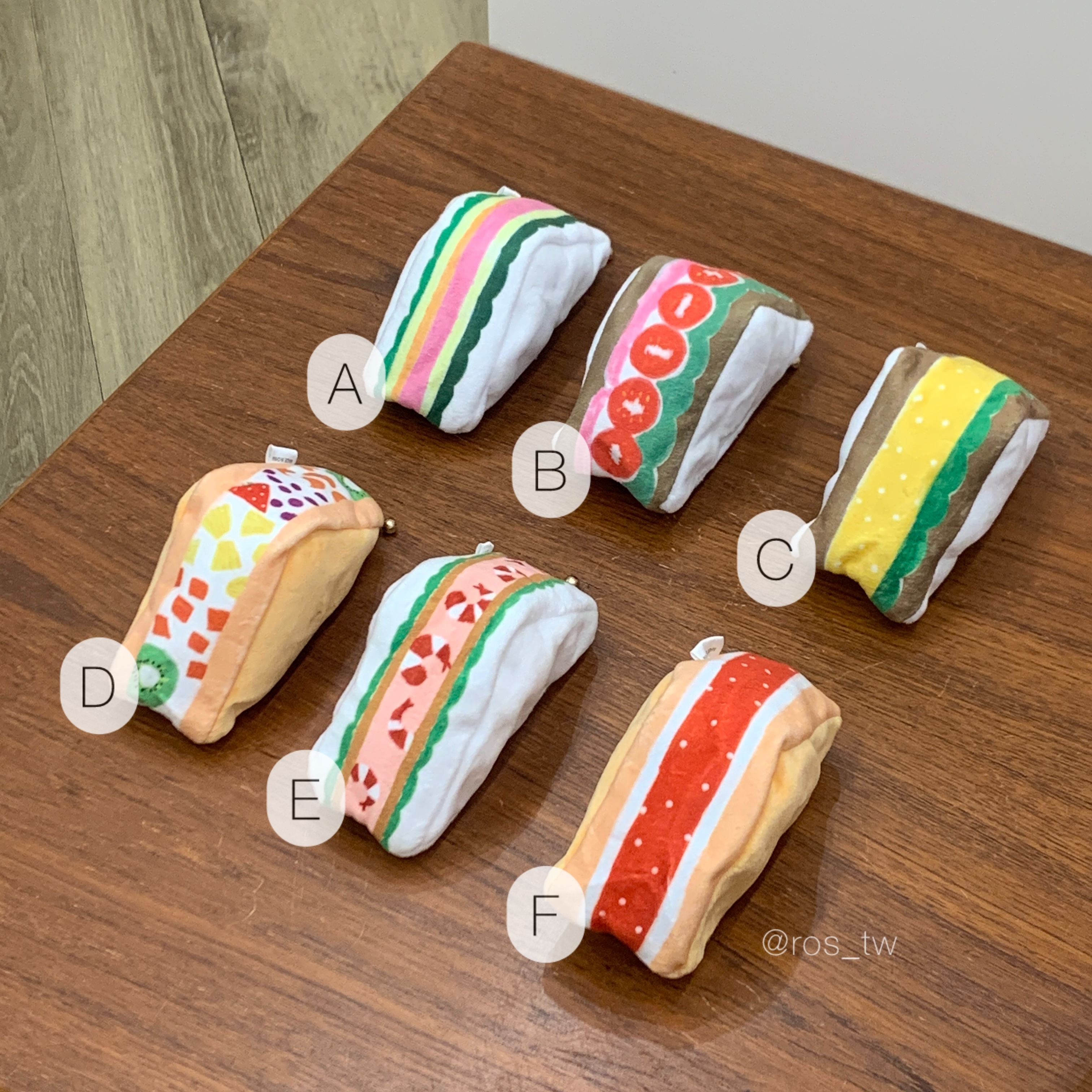 🇯🇵日本限定 三明治 小物收納袋(6kinds)