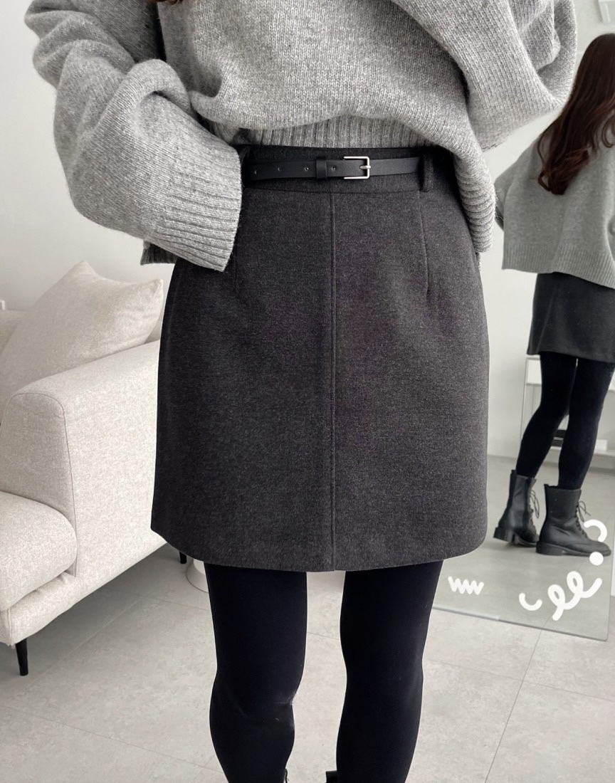 Greta 百搭素色短裙 [ 4色 / S,M ]