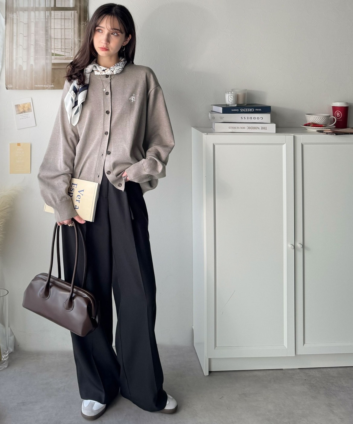 【現貨】日本Classicalelf JAVA 寬鬆 排扣 刺繡 開襟衫 罩衫 5色