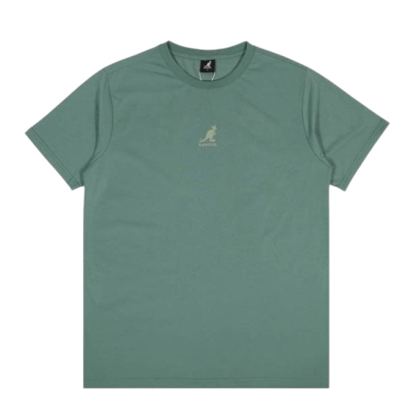 KANGOL 短T 深灰 綠 卡其 背後LOGO 圓領涼感 短袖 中性 6425107810 6425107831 6425107872