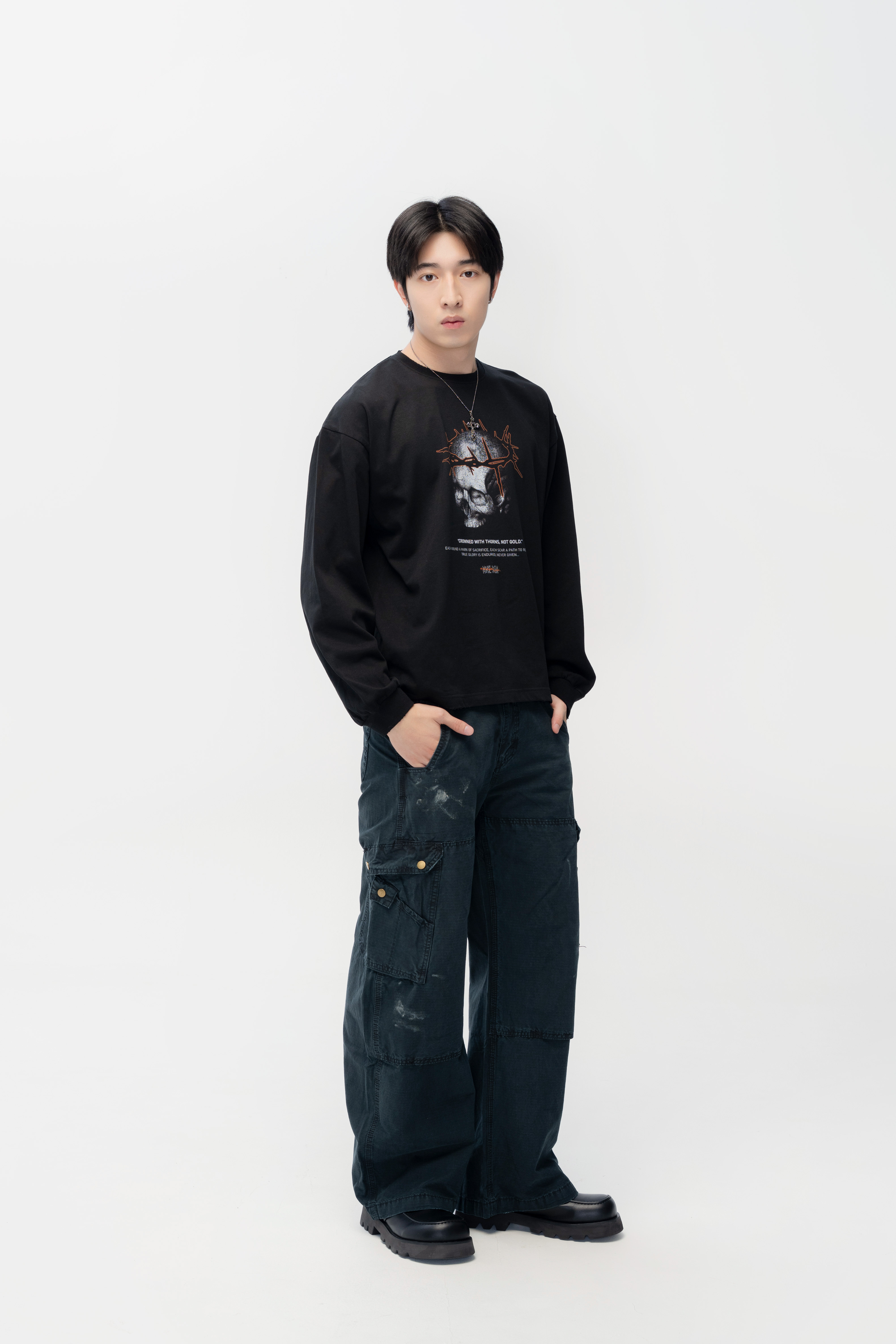 ACR A-47 荊棘王冠 精神 象徵 意志 薄長袖