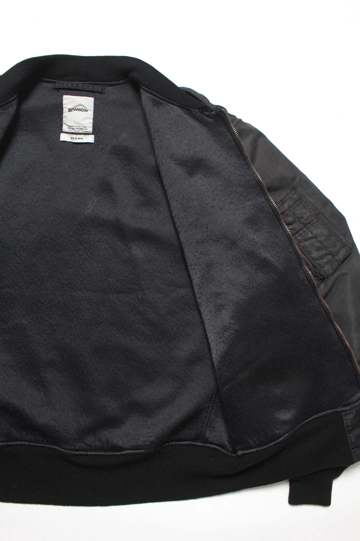 BOW WOW - L-2B FLIGHT JACKET AGED / AGED BLACK