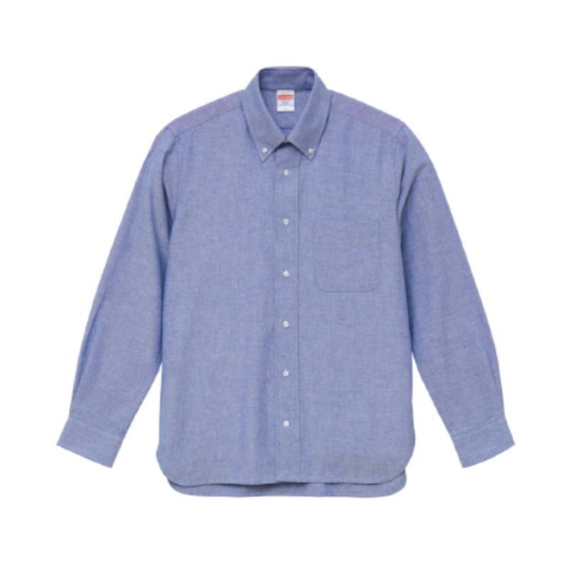 United Athle UA 牛津扣領長袖襯衫 藍色 白色 3126901-441 440 [台灣現貨]