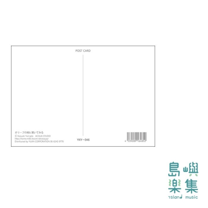山田和明【問問橄欖樹】明信片