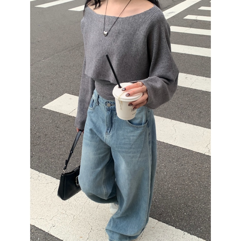 【imfine】上身出片款 平口內搭+針織上衣套裝 #7557