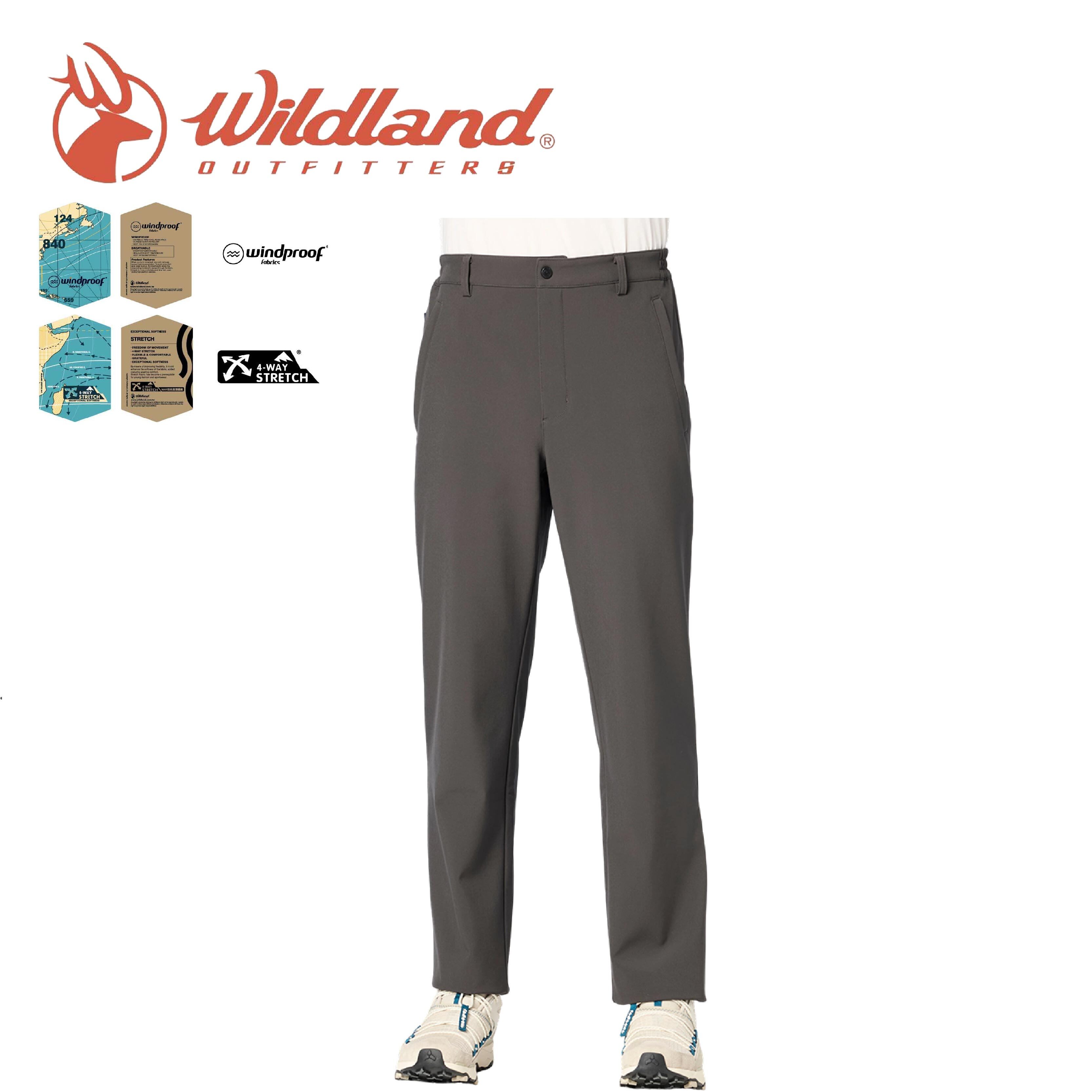 Wildland 荒野 SOFTSHELL防潑保暖長褲 男款 (2色) 24WW2338
