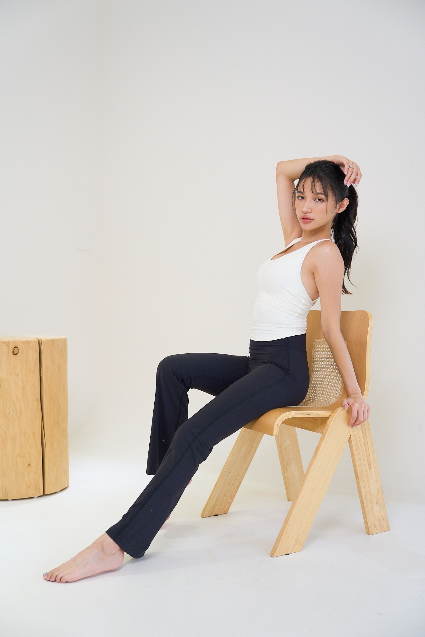 Luna Flow Bra 月光流動背心-象牙白