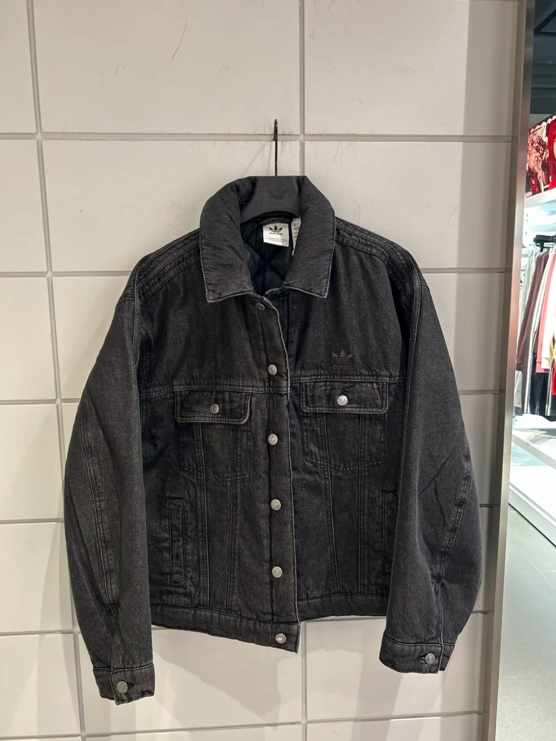 ADIDAS CNY 牛仔 棉服 外套