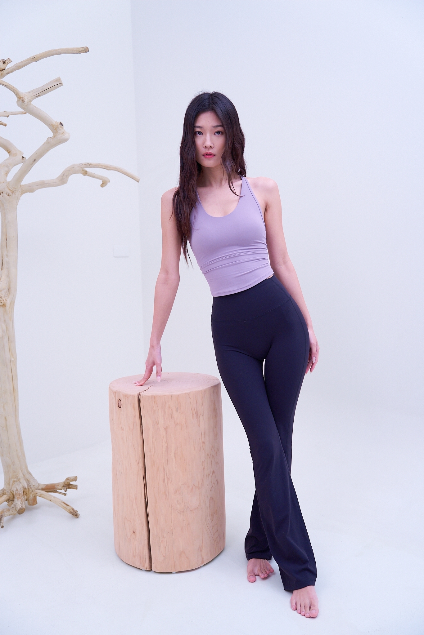 Luna Flow Bra 月光流動背心-葡萄紫