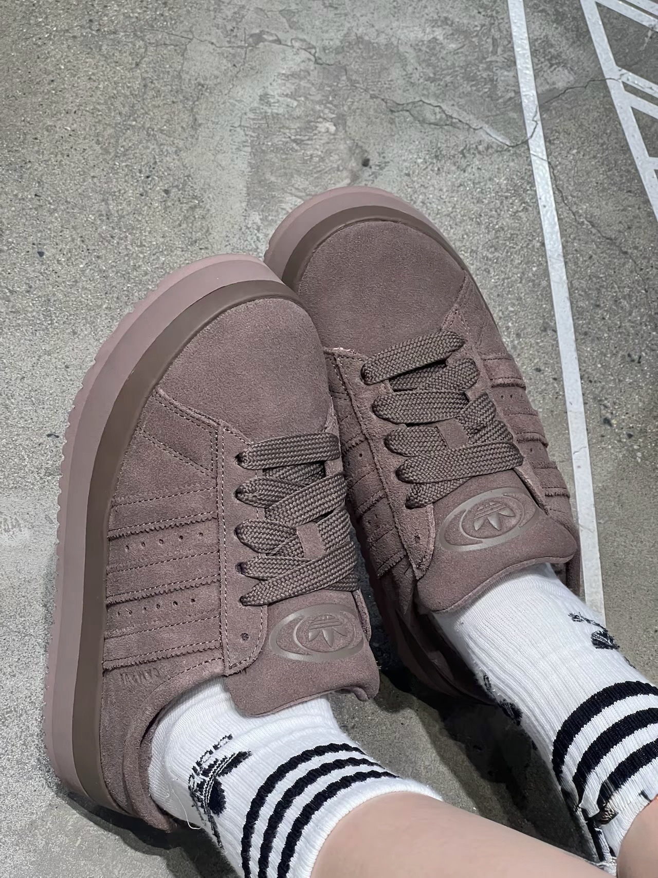 KTQ STORE ‧ Adidas Originals Campus Winter 00s 毛絨麵包鞋 麂皮 加絨 穆勒鞋 咖色 JR3731