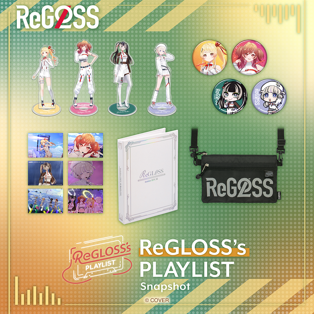 「官品代購」hololive DEV_IS ReGLOSS's PLAYLIST Snapshot 周邊