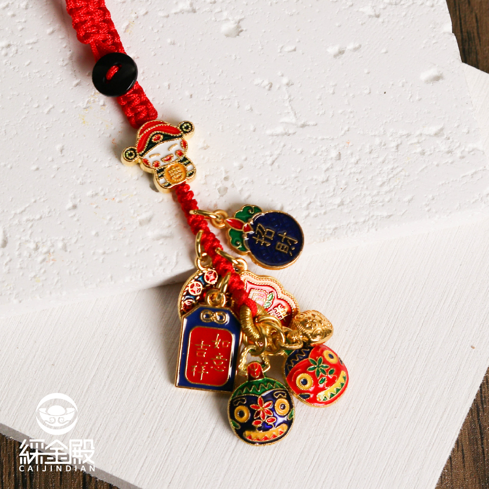 小財神吞金獸招財車掛吊飾｜八方來財｜開運｜平安｜配件｜過爐加持【綵金殿】