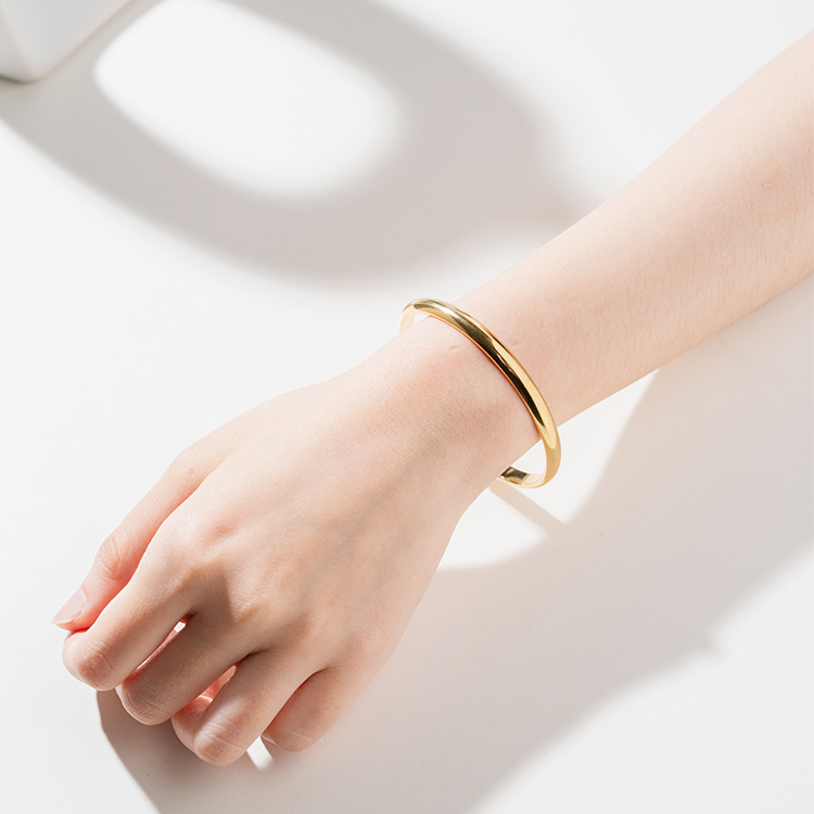 miramira純映｜極簡曲線手環/鍊C5477-金67700