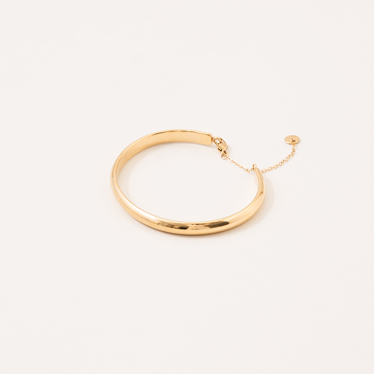 miramira純映｜極簡曲線手環/鍊C5477-金67700