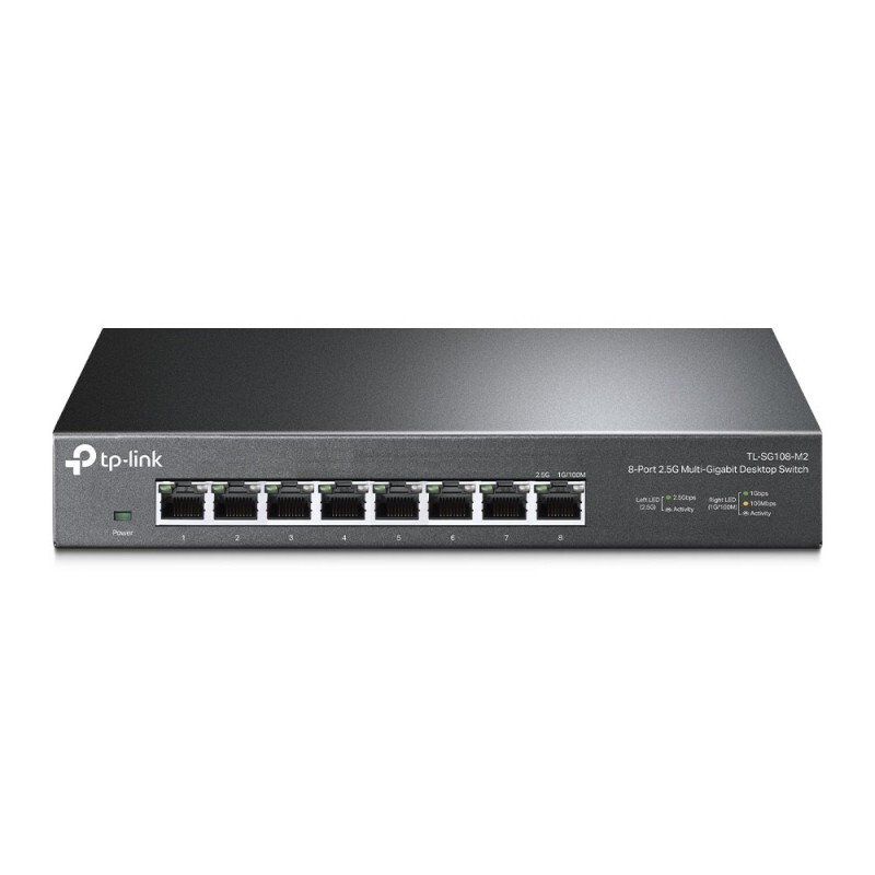 TP-Link 8-Port 2.5G Multi-Gigabit Unmanaged Switch, TL-SG108-M2