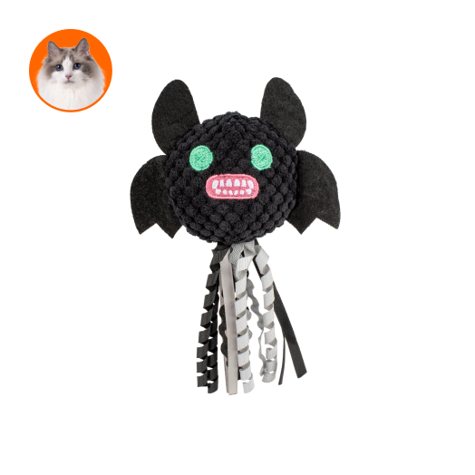 Fuggler 牙齒怪-貓咪球球玩具