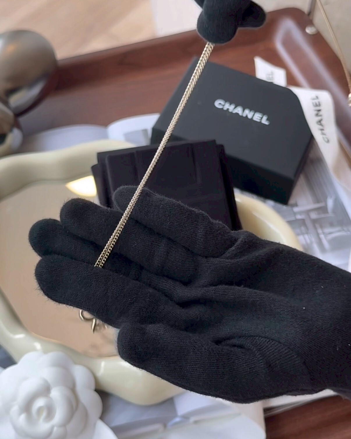 CHANEL｜25K 新款蝴蝶結項鍊