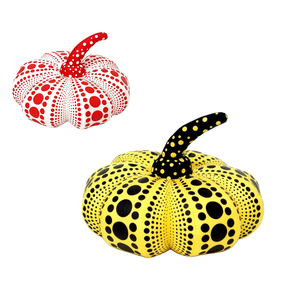 草間彌生 Kusama Yayoi - Pumpkin Soft Sculpture Plush Doll（抱枕）
