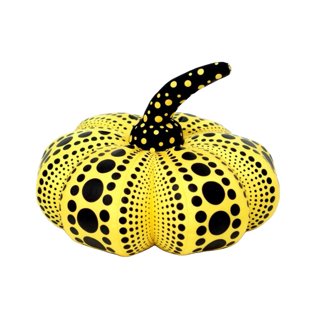 草間彌生 Kusama Yayoi - Pumpkin Soft Sculpture Plush Doll（抱枕）